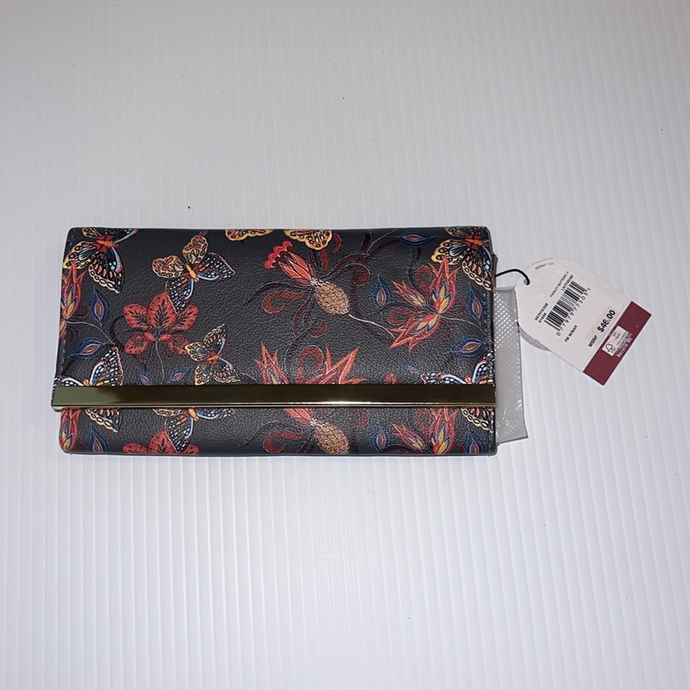 Butterfly MUNDI Clutch with RFID Protection